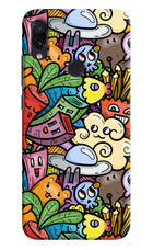 Veggie Doodle Redmi Note 7/7S/7 Pro Hard Case Back Cover by Casekaro