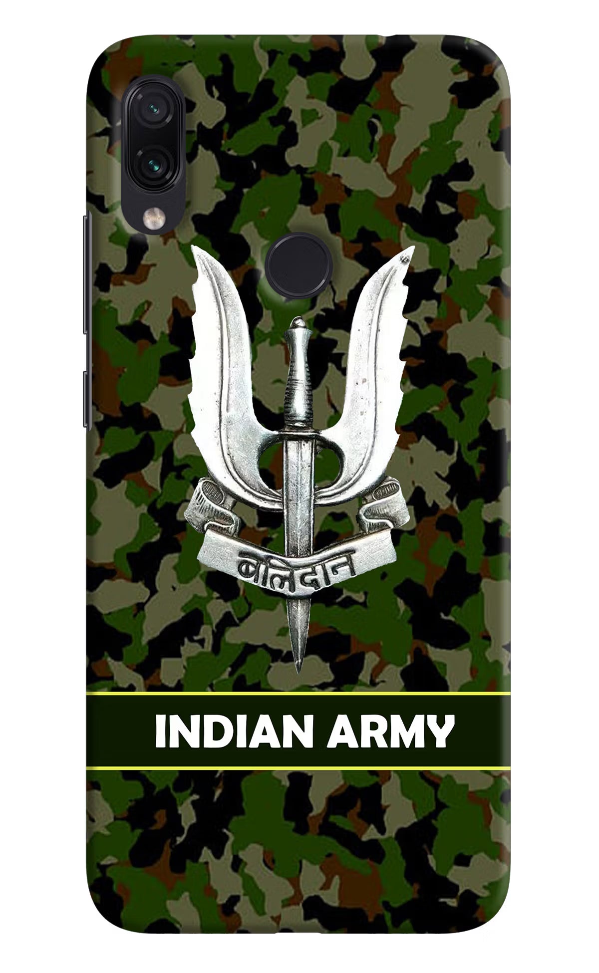 Balidan Indian Logo Redmi Note 7/7S/7 Pro Hard Case Back Cover by Casekaro