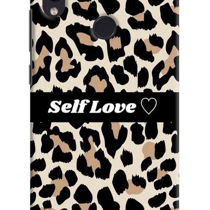 Leopard Print Self Love Redmi Note 7/7S/7 Pro Hard Case Back Cover by Casekaro