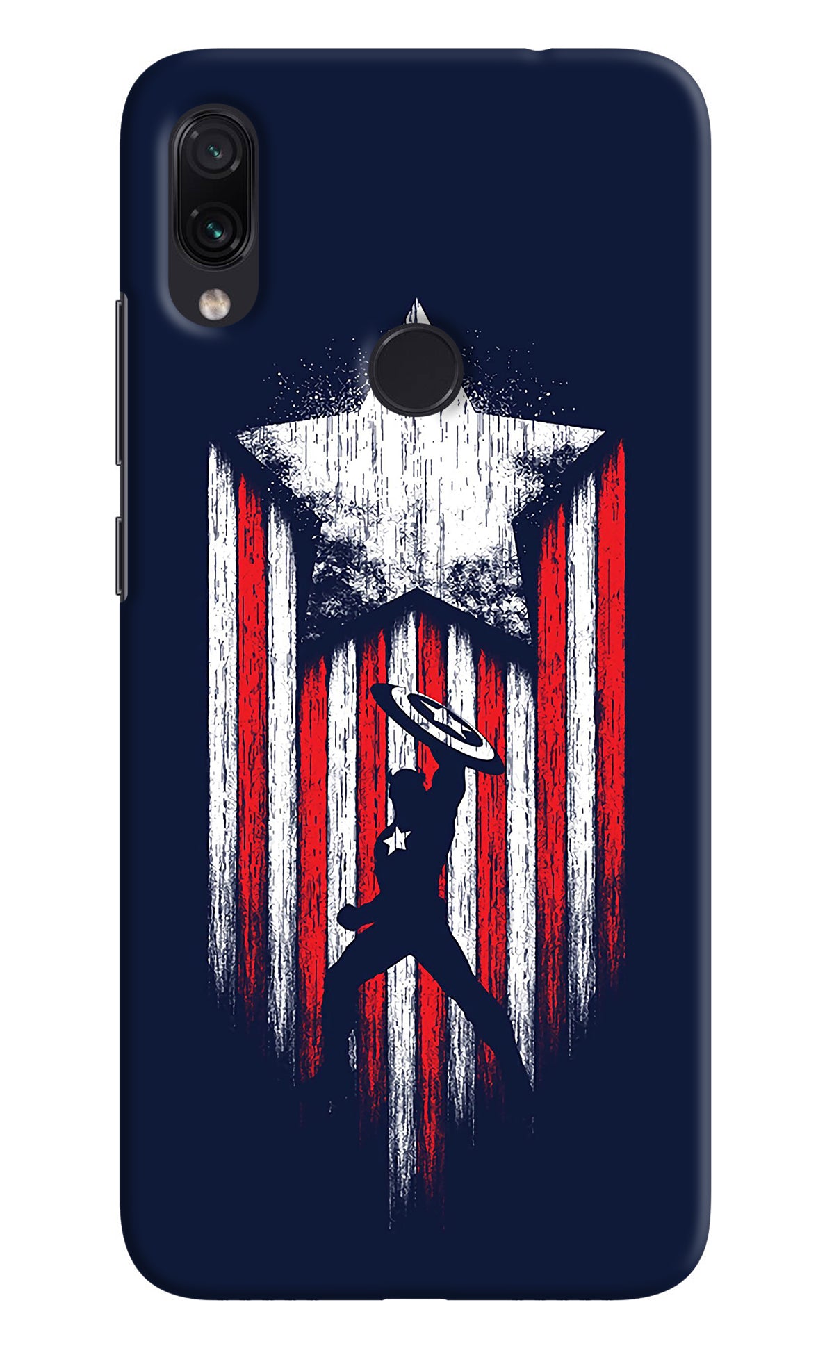 Captain America Marvel Art Redmi Note 7/7S/7 Pro Back Cover