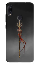 Shiv Trishul Redmi Note 7/7S/7 Pro Hard Case Back Cover by Casekaro