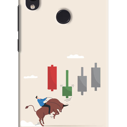 Bull Trading Momentum Redmi Note 7/7S/7 Pro Hard Case Back Cover by Casekaro