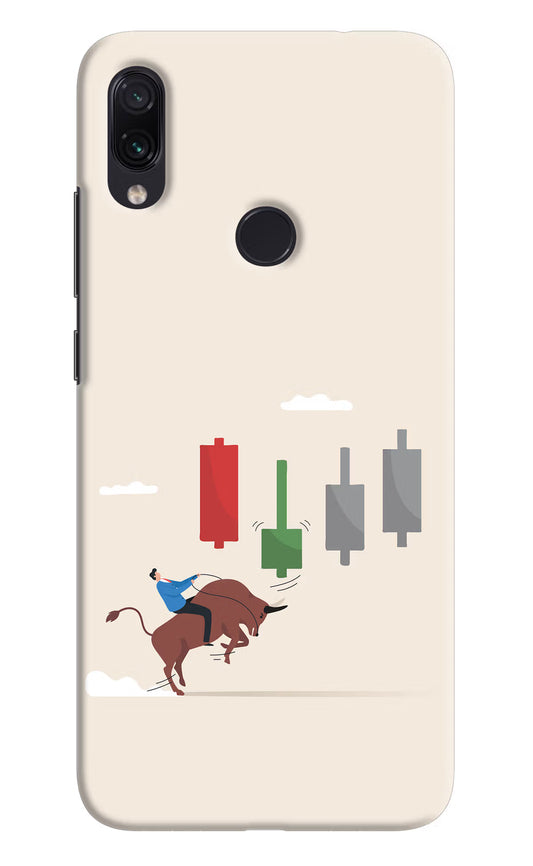 Bull Trading Momentum Redmi Note 7/7S/7 Pro Hard Case Back Cover by Casekaro