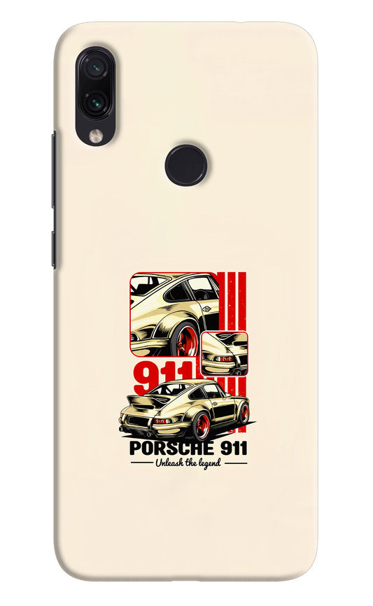 Classic Porsche 911 Redmi Note 7/7S/7 Pro Hard Case Back Cover by Casekaro