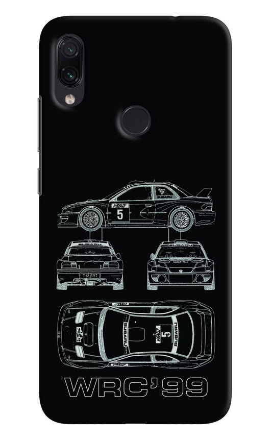 WRC'99 Redmi Note 7/7S/7 Pro Hard Case Back Cover by Casekaro