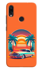 Palm Drive 80s Redmi Note 7/7S/7 Pro Hard Case Back Cover by Casekaro