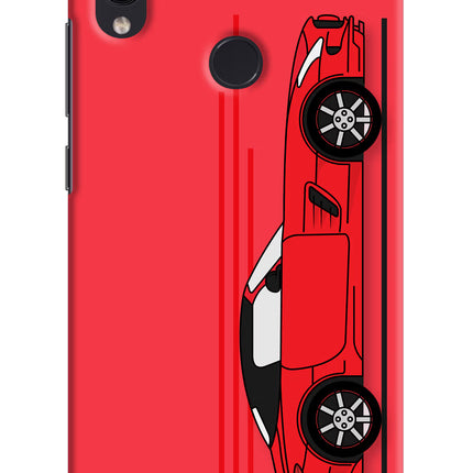 Red Velocity Redmi Note 7/7S/7 Pro Hard Case Back Cover by Casekaro