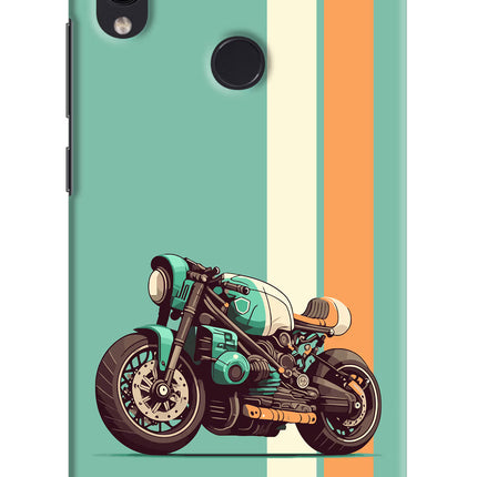 Striped Moto Drift Redmi Note 7/7S/7 Pro Hard Case Back Cover by Casekaro