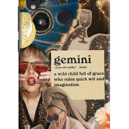 Gemini Zodiac Redmi Note 7/7S/7 Pro Hard Case Back Cover by Casekaro