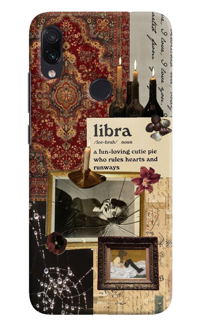 Libra Zodiac Redmi Note 7/7S/7 Pro Hard Case Back Cover by Casekaro