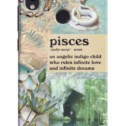 Pisces Zodiac Redmi Note 7/7S/7 Pro Hard Case Back Cover by Casekaro