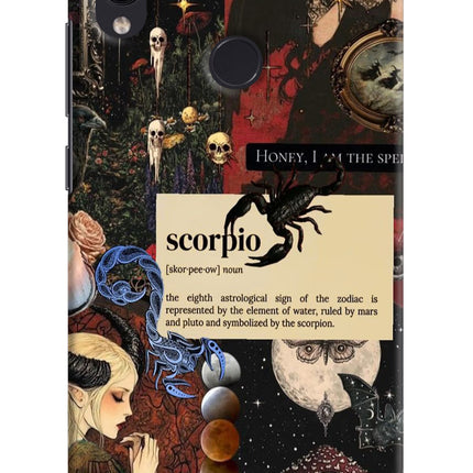 Scorpio Zodiac Redmi Note 7/7S/7 Pro Hard Case Back Cover by Casekaro