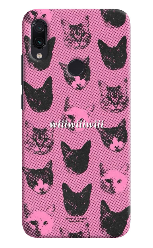 Pink Cats Redmi Note 7/7S/7 Pro Hard Case Back Cover by Casekaro