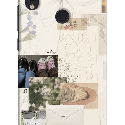 Soft Aesthetic Redmi Note 7/7S/7 Pro Hard Case Back Cover by Casekaro