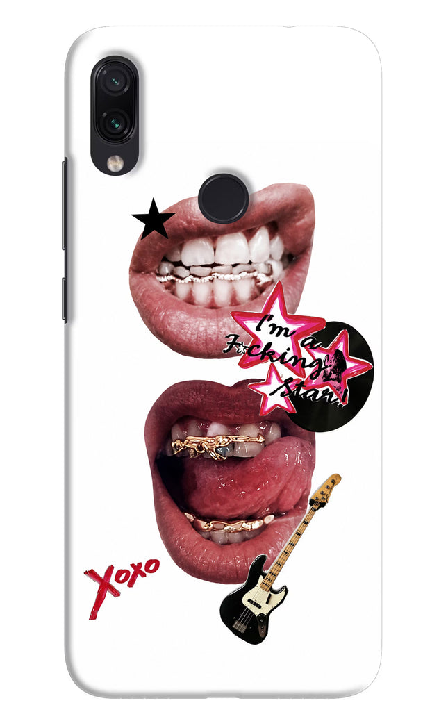 Rockstar Redmi Note 7/7S/7 Pro Hard Case Back Cover by Casekaro