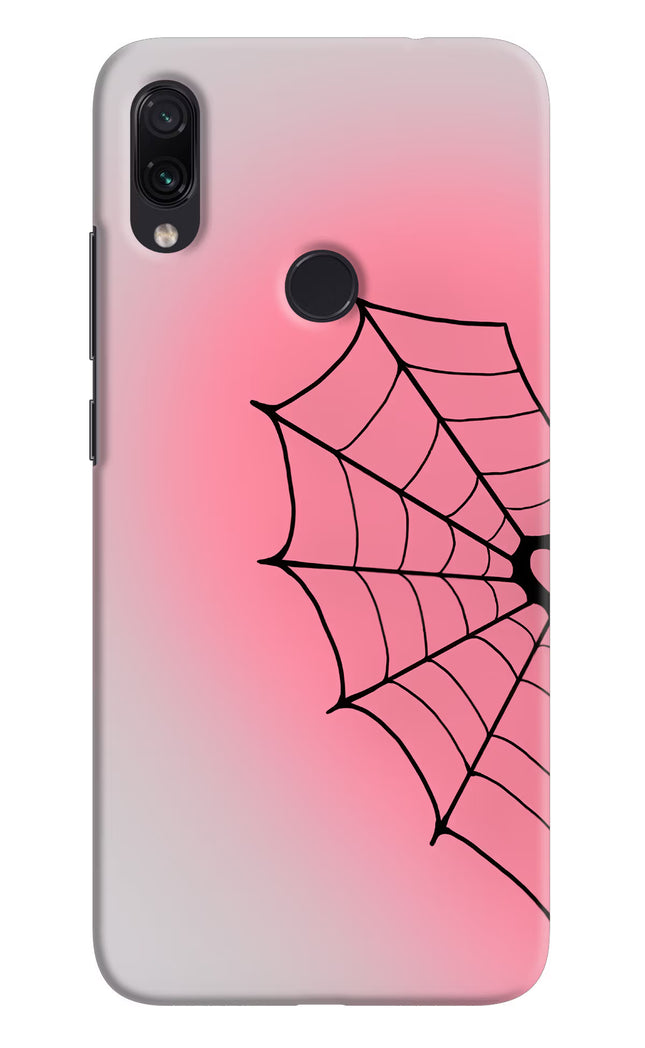 Pink Web Redmi Note 7/7S/7 Pro Hard Case Back Cover by Casekaro