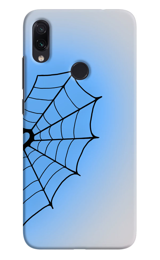 Blue Web Redmi Note 7/7S/7 Pro Hard Case Back Cover by Casekaro