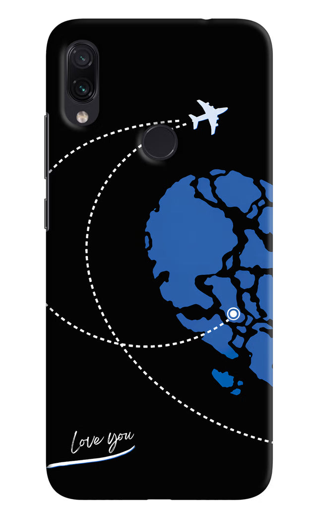 Love Orbit Redmi Note 7/7S/7 Pro Hard Case Back Cover by Casekaro