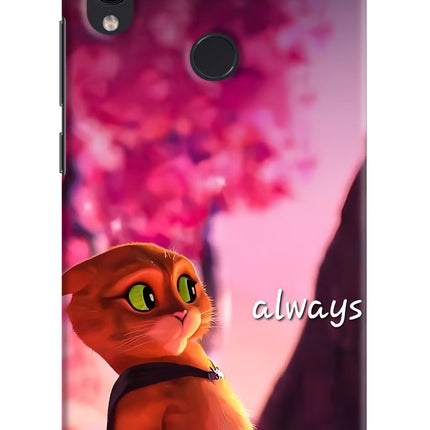 Always Cat Redmi Note 7/7S/7 Pro Hard Case Back Cover by Casekaro