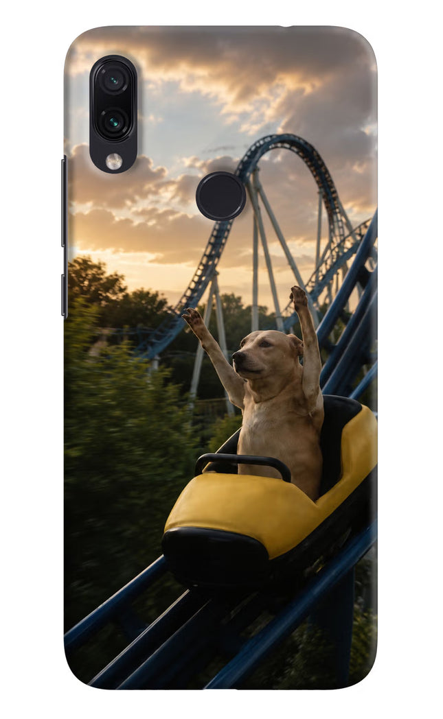 Rollercoaster Dog Redmi Note 7/7S/7 Pro Hard Case Back Cover by Casekaro