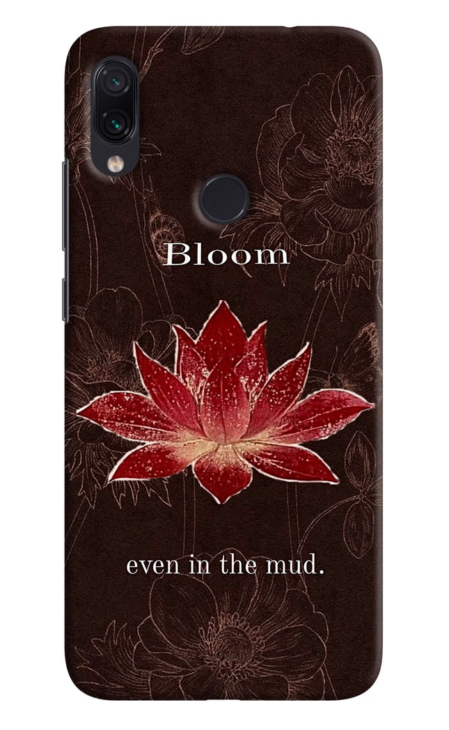 Bloom Redmi Note 7/7S/7 Pro Hard Case Back Cover by Casekaro