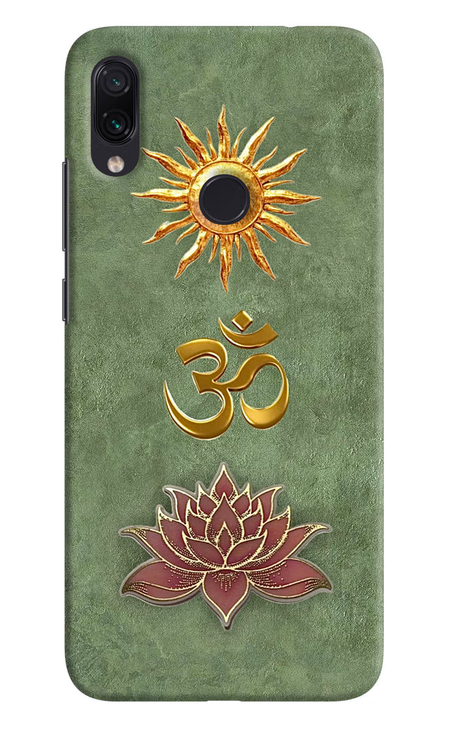 Om & Lotus Redmi Note 7/7S/7 Pro Back Cover