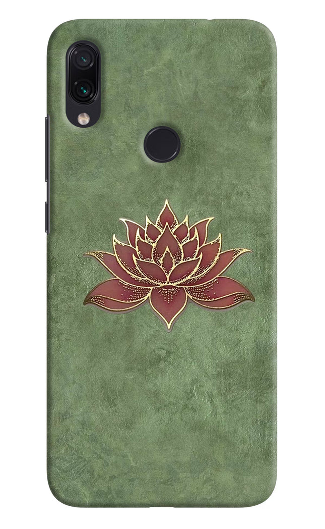 Lotus Grace Redmi Note 7/7S/7 Pro Hard Case Back Cover by Casekaro