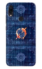 Koi Blue Redmi Note 7/7S/7 Pro Back Cover