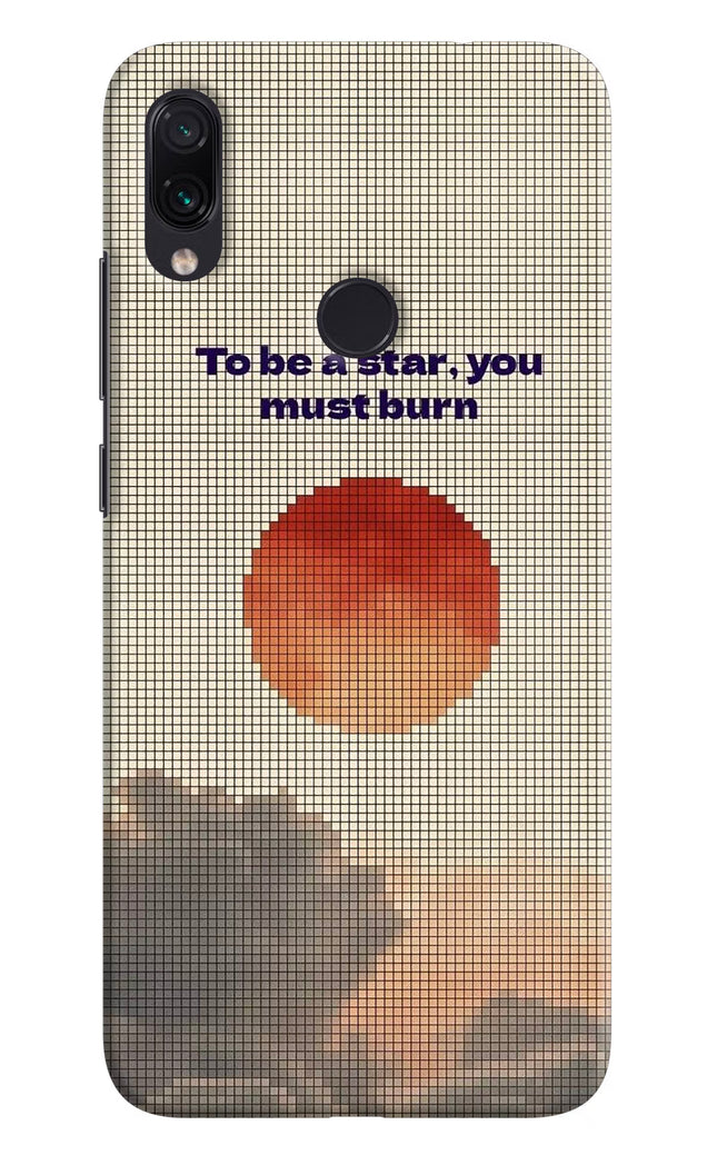 Pixel Sun Redmi Note 7/7S/7 Pro Hard Case Back Cover by Casekaro