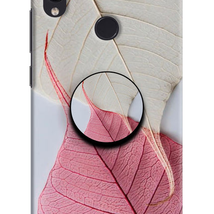 White Pink Leaf Redmi Note 7/7S/7 Pro Pop Case by Casekaro