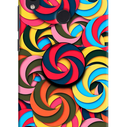 Spiral Pattern Redmi Note 7/7S/7 Pro Pop Case by Casekaro