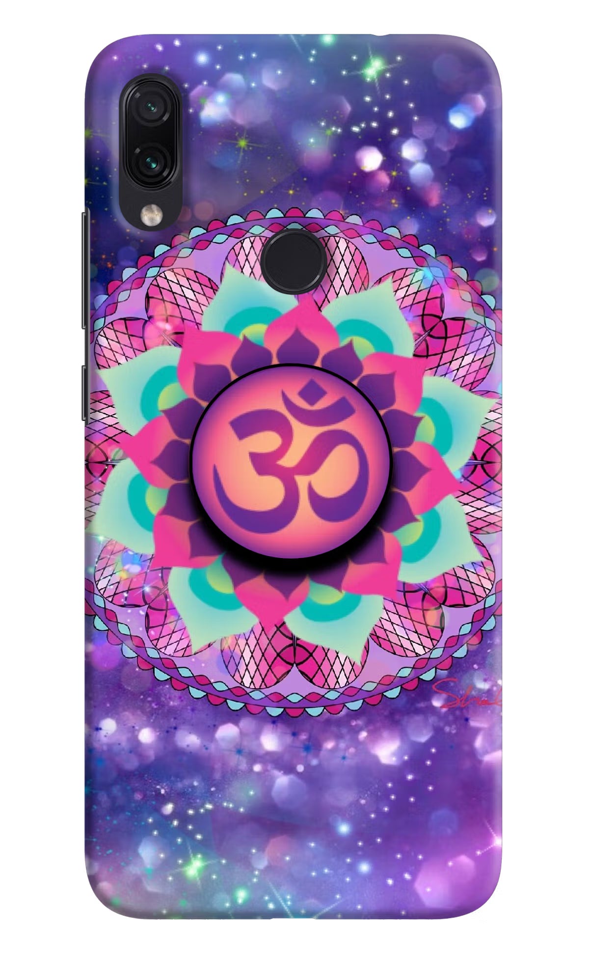 Om Purple Redmi Note 7/7S/7 Pro Pop Case by Casekaro