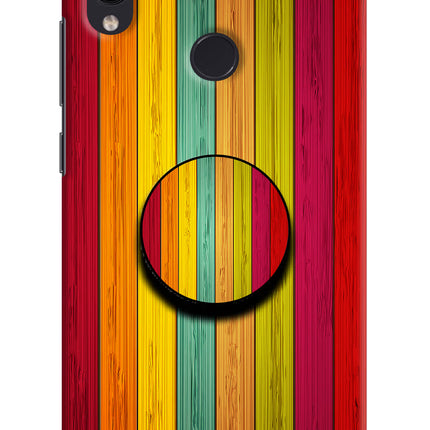 Multicolor Wooden Redmi Note 7/7S/7 Pro Pop Case by Casekaro