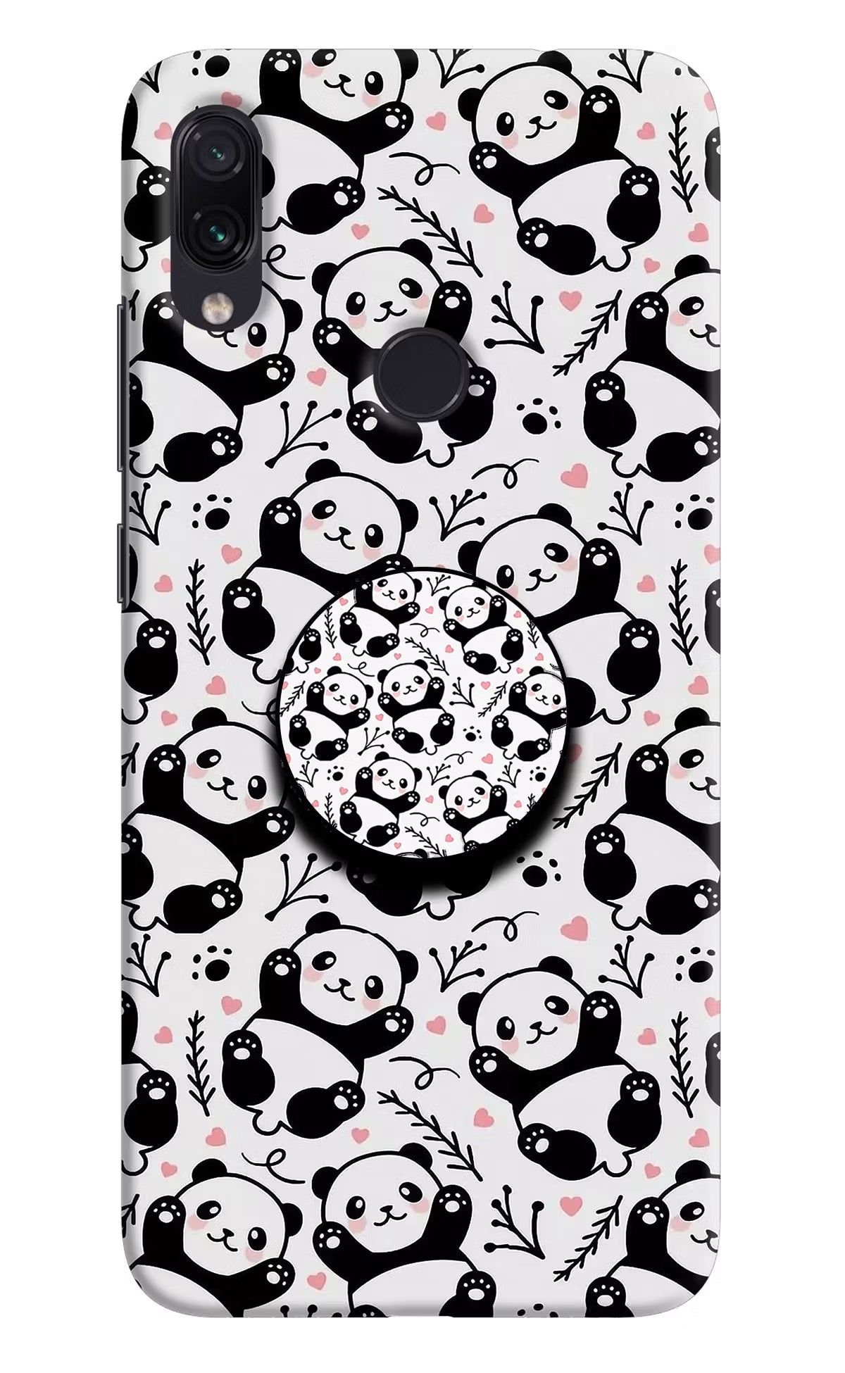 Cute Panda Redmi Note 7/7S/7 Pro Pop Case by Casekaro