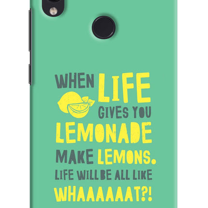 Quote Redmi Note 7 Pro Hard Case Back Cover by Casekaro