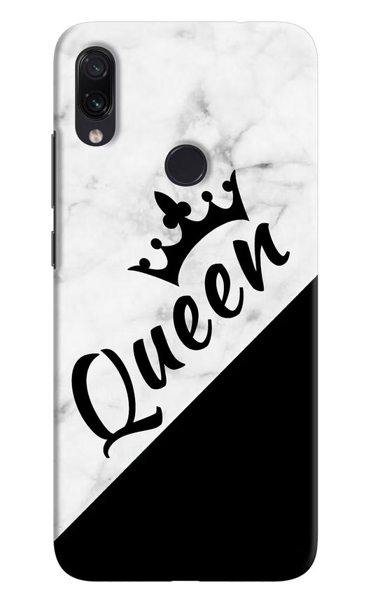 Queen Redmi Note 7 Pro Hard Case Back Cover by Casekaro