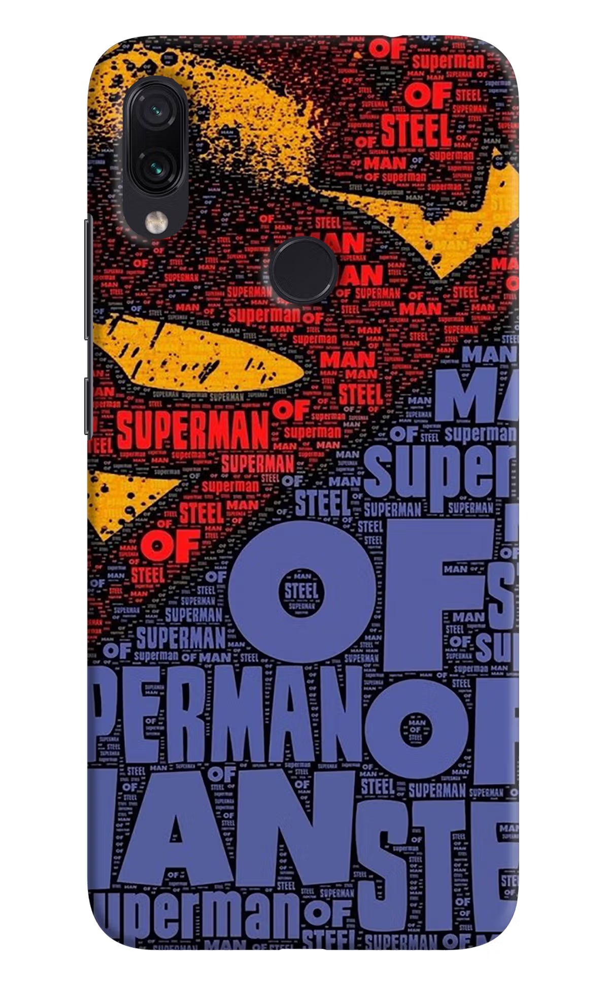 Superman Redmi Note 7 Pro Hard Case Back Cover by Casekaro