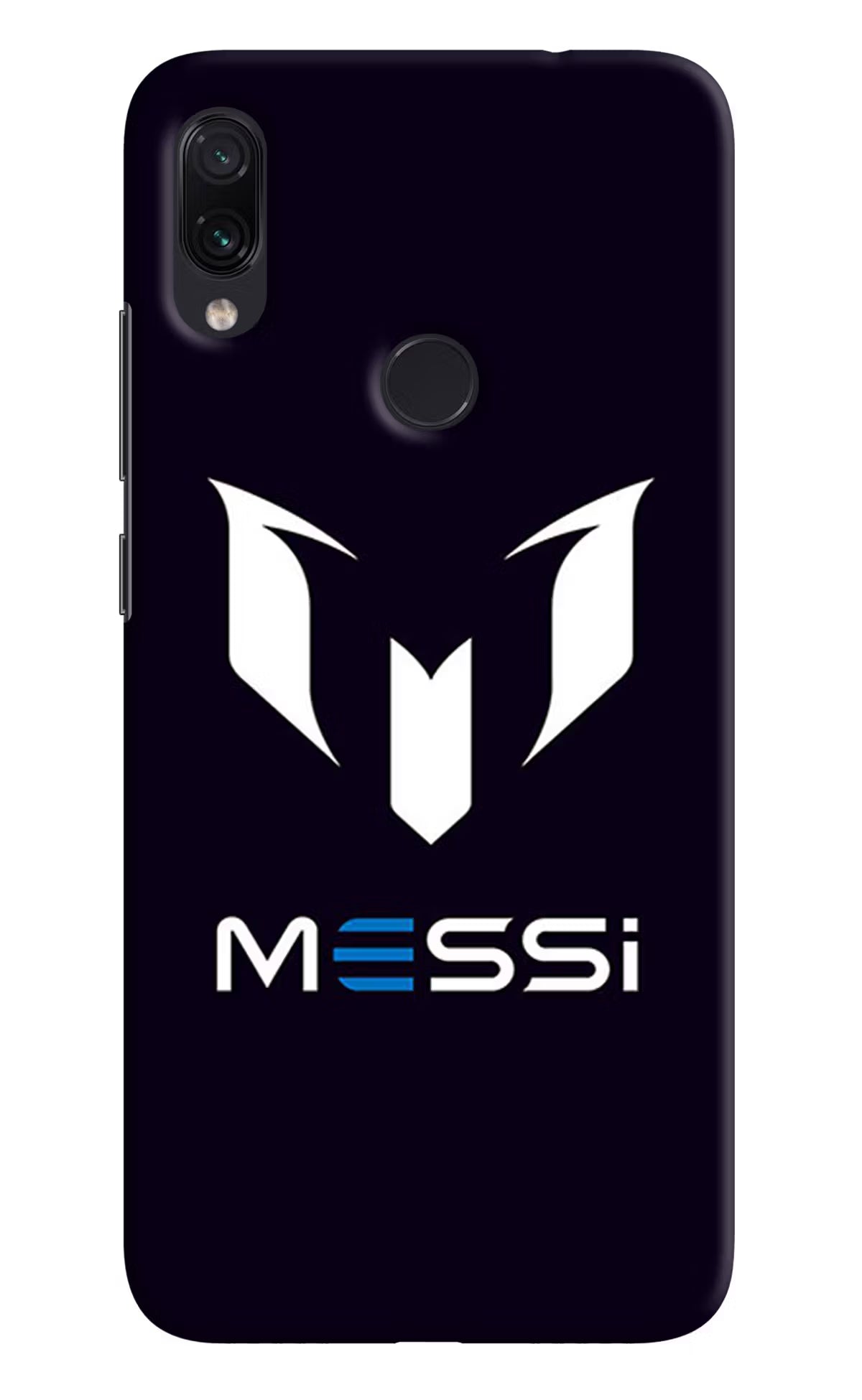 Messi Logo Redmi Note 7 Pro Hard Case Back Cover by Casekaro
