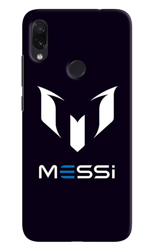 Messi Logo Redmi Note 7 Pro Hard Case Back Cover by Casekaro