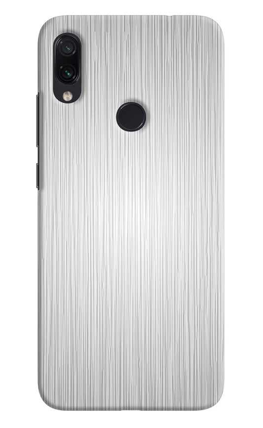 Wooden Grey Texture Redmi Note 7 Pro Hard Case Back Cover by Casekaro