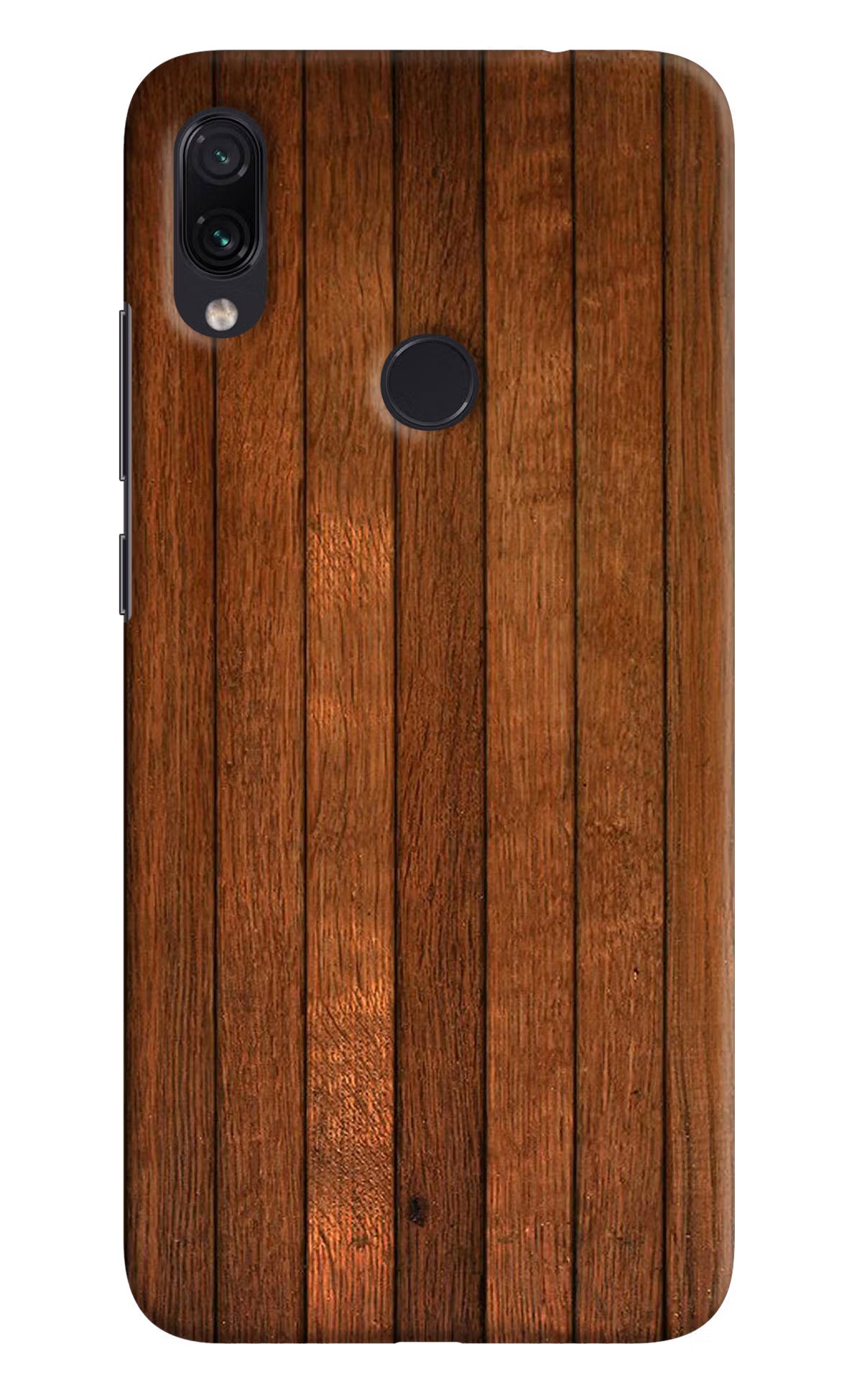 Wooden Artwork Bands Redmi Note 7 Pro Hard Case Back Cover by Casekaro
