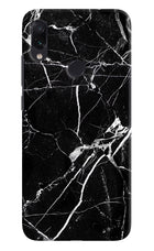 Black Marble Pattern Redmi Note 7 Pro Hard Case Back Cover by Casekaro