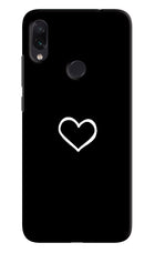 Heart Redmi Note 7 Pro Hard Case Back Cover by Casekaro