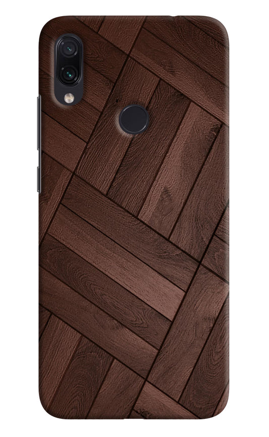 Wooden Texture Design Redmi Note 7 Pro Hard Case Back Cover by Casekaro