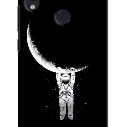 Moon Space Redmi Note 7 Pro Hard Case Back Cover by Casekaro