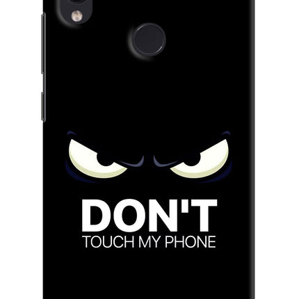 Don'T Touch My Phone Redmi Note 7 Pro Hard Case Back Cover by Casekaro