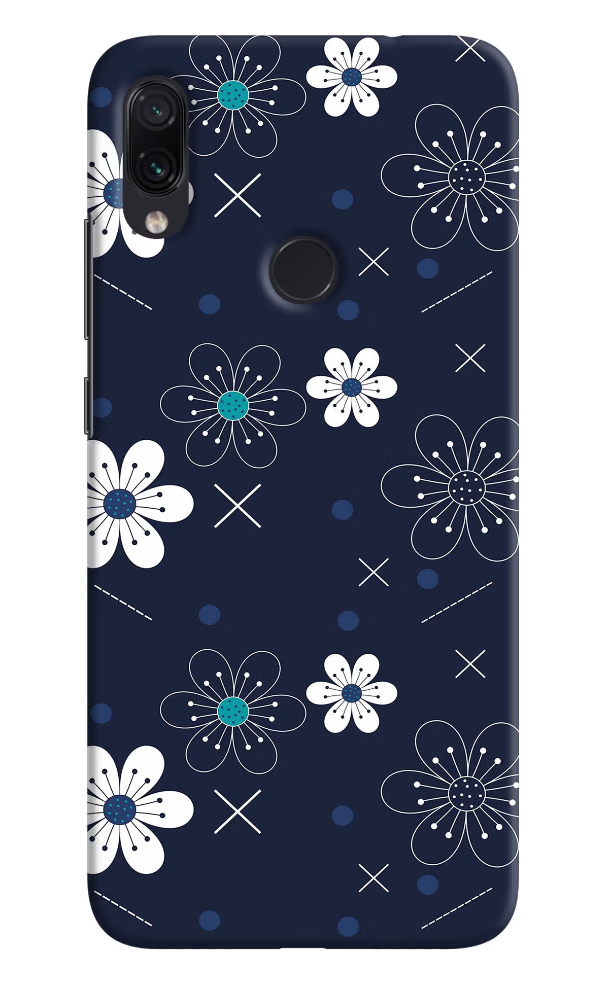 Flowers Redmi Note 7 Pro Hard Case Back Cover by Casekaro
