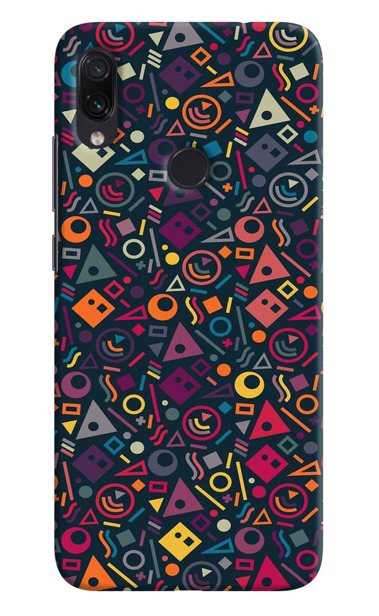 Geometric Abstract Redmi Note 7 Pro Hard Case Back Cover by Casekaro