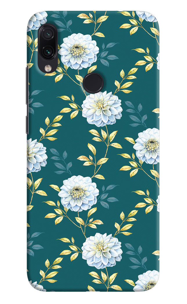 Flowers Redmi Note 7 Pro Hard Case Back Cover by Casekaro
