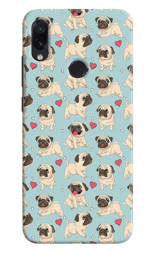 Pug Dog Redmi Note 7 Pro Hard Case Back Cover by Casekaro